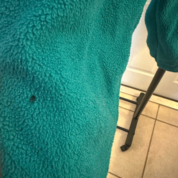 L.l Bean Women Green With Blue Mix With Purple Sweater zipper up M - Picture 5 of 9